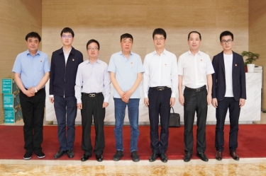 共青团嘉兴市委书记田凯一行莅临CA88纸业调研